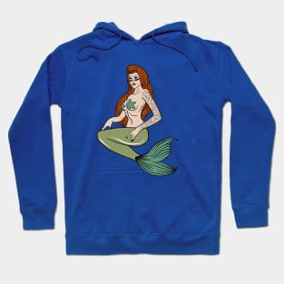 Tattooed mermaid Hoodie